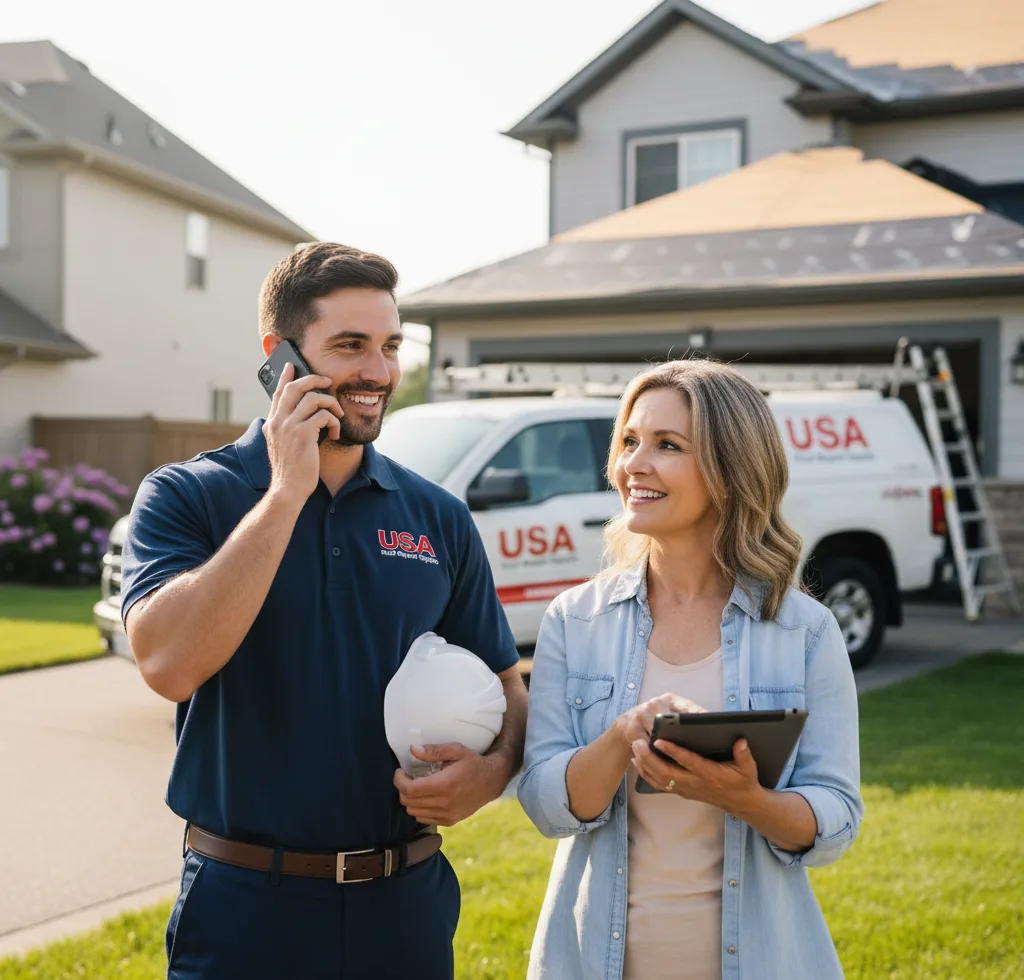 USA Roof Repair Experts customer support in Clackamas